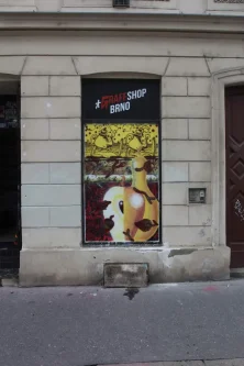 GRAFFSHOPBRNO STREETGALERIE!