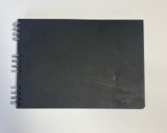 Blackbook made by Graffshopbrno A5 - white paper, landskype