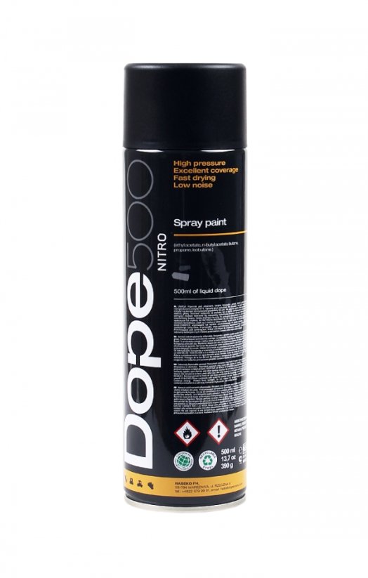 DOPE Nitro 500ml - Black - Barva: DOPE Nitro 500ml - Black  #352c2d