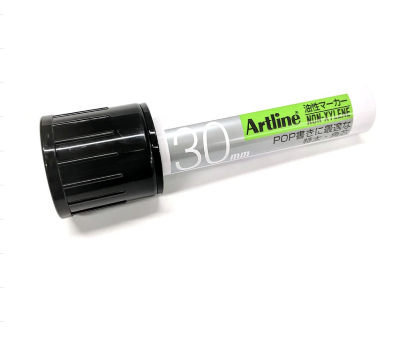 Artline 30mm Wide marker K-123