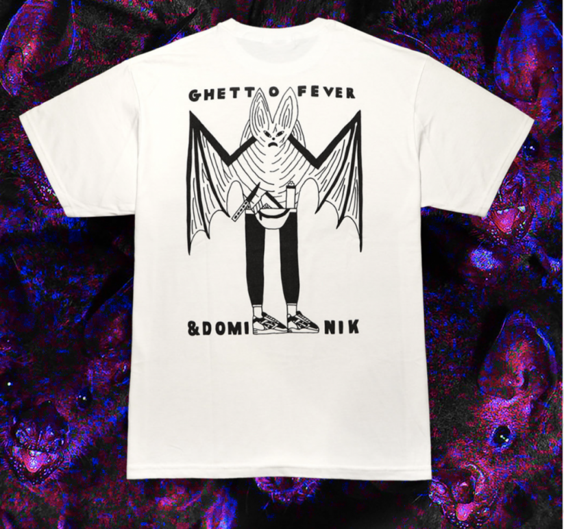 GF X DOMINIK "GHETTO BAT" SHIRT - Type of clothing: T-shirts, Clothing size: XXL