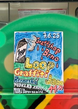 Graffshopbrno LOOP GRAFFITI JAM 2025