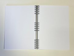 Blackbook made by Graffshopbrno A4 - white paper, portrait