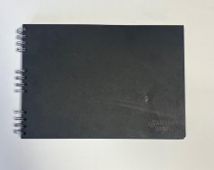 Blackbook made by Graffshopbrno A4 - white paper, landskype