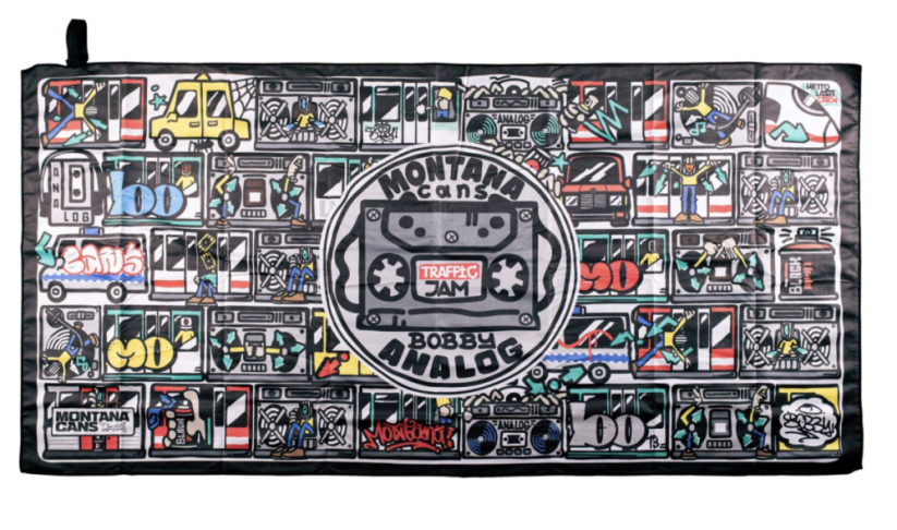 Montana Beach Towel - Traffic Jam by Bobby Analog Skip image gallery slide 1