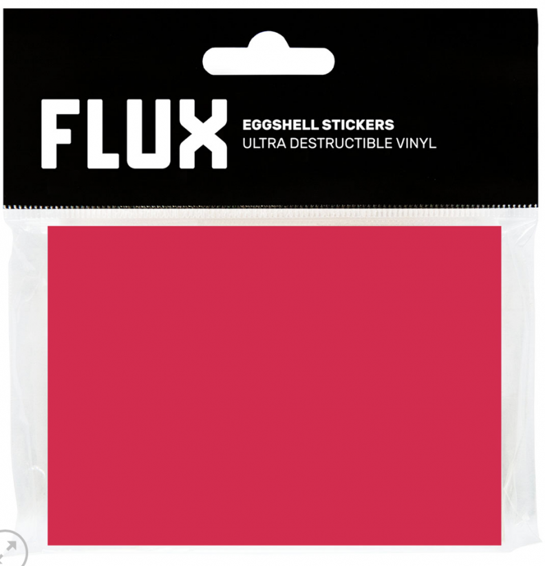 FLUX Eggshell Stickers 50ks - MAGENTA